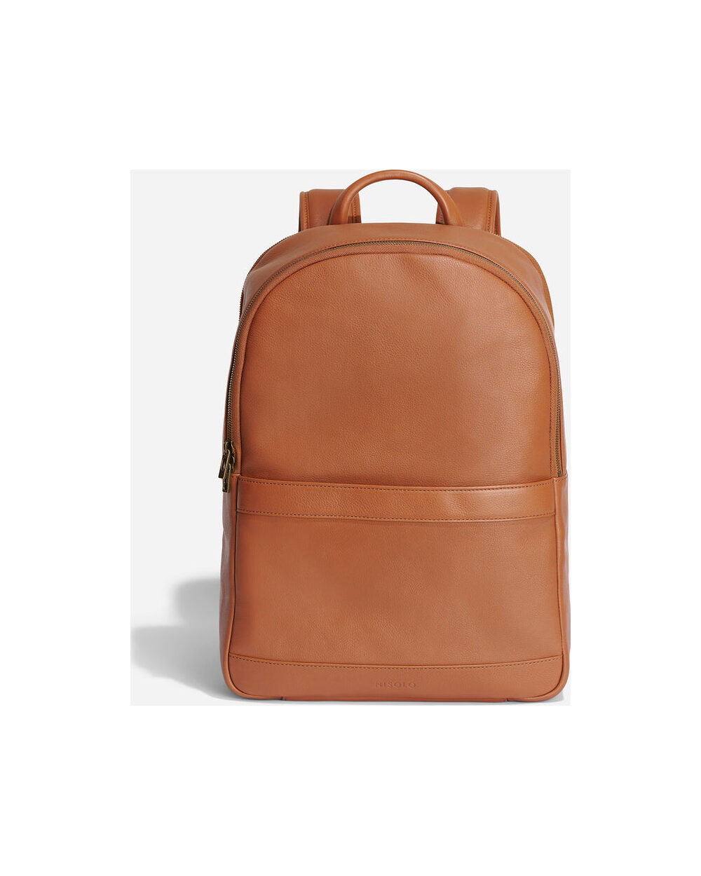Nisolo Alex Commuter Backpack, Caramel