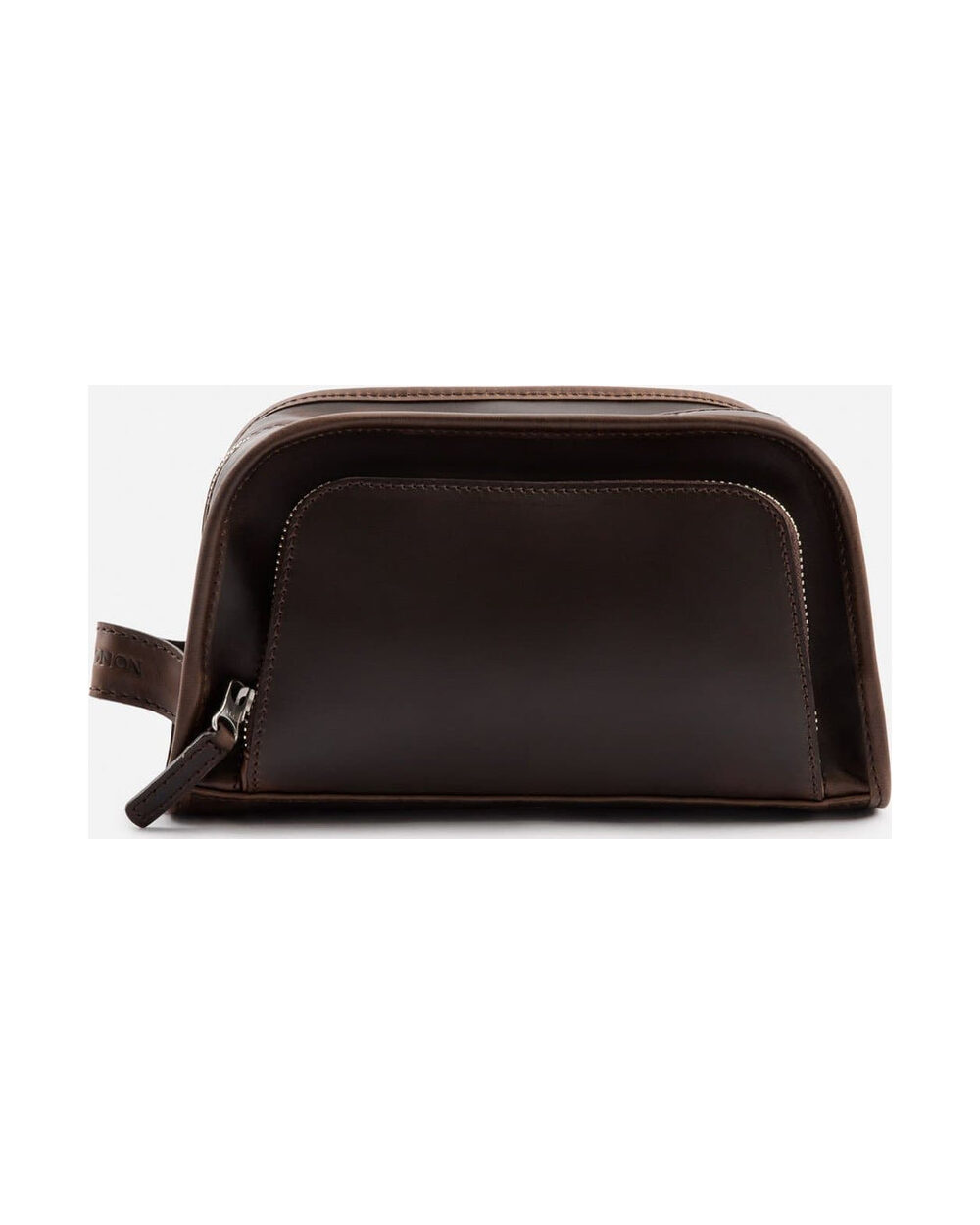 Beckett Simonon Nieto Dopp Kit, Pull-Up Leather (Brown)